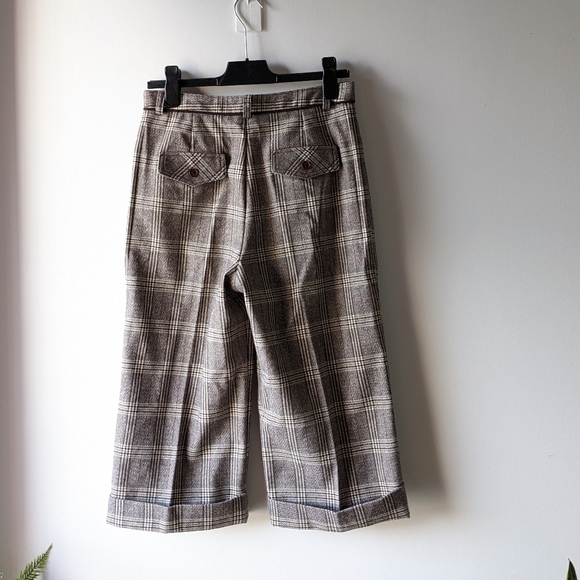 Vintage Clulottes Checkered Pants - Picture 3 of 3